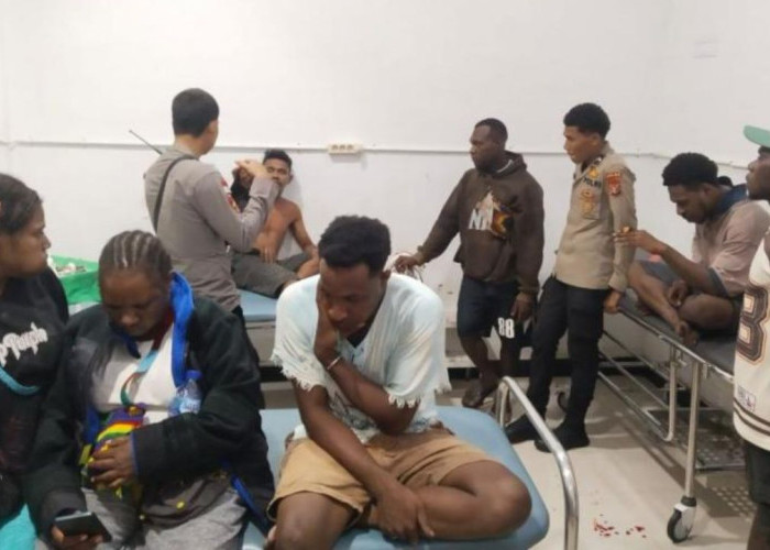 Agats Mencekam: Bentrok Dua Kelompok Warga di Asmat Akibatkan Lima Orang Terluka