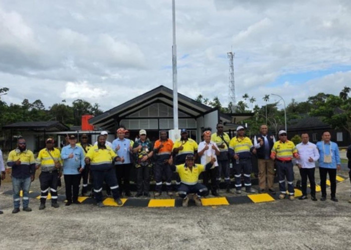 Perkuat Ekonomi Perbatasan, BNPP RI Tinjau Butmambin Border Post Pendamping PLBN Yetetkun