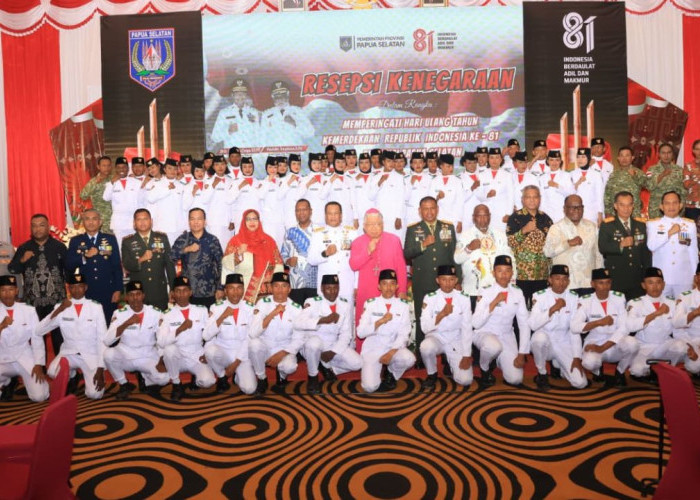 Sukses Gelar Peringatan HUT Ke-81 RI, Pemprov Papua Selatan Beri Apresiasi