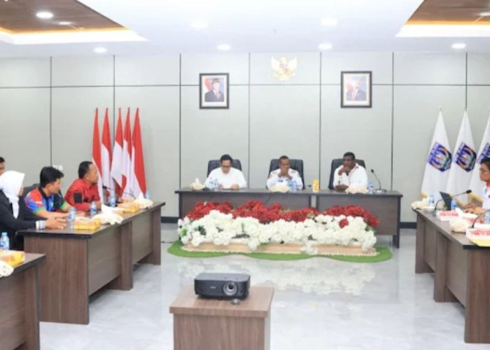 KONI Papua Selatan Temui Gubernur, Bahas Kesiapan Pra-PON dan Kepastian Anggaran di APBD Perubahan