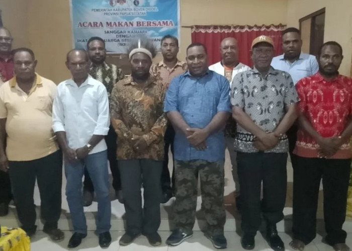 Sanggar Kasuari dan IKBSW Pererat Persaudaraan Suku Wanggom di Boven Digoel