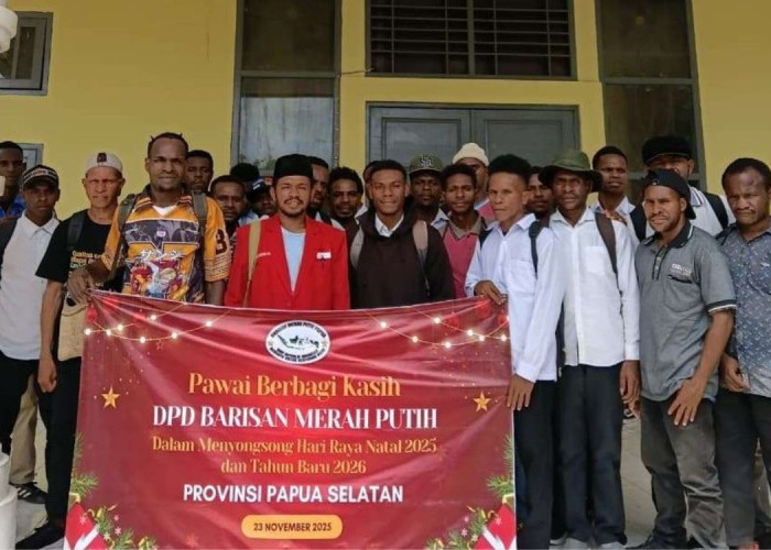 BMP Papua Selatan Gelar Konvoi dan Berbagi Kasih Jelang Natal di Merauke