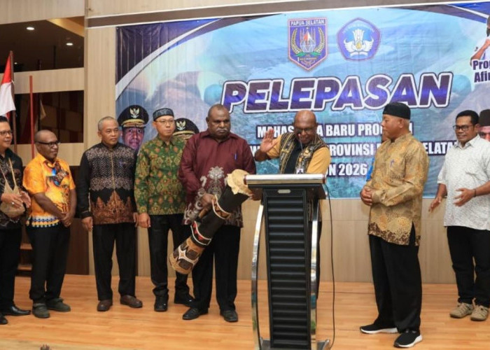 Masa Depan Tokoh Papua Selatan: 145 Mahasiswa Penerima Beasiswa Afirmasi Resmi Dilepas