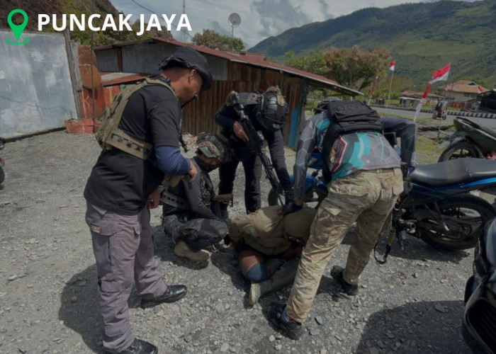 Konara Enumbi Diduga Pembunuh Brigpol Ronald Enok, Tertangkap di Puncak Jaya!