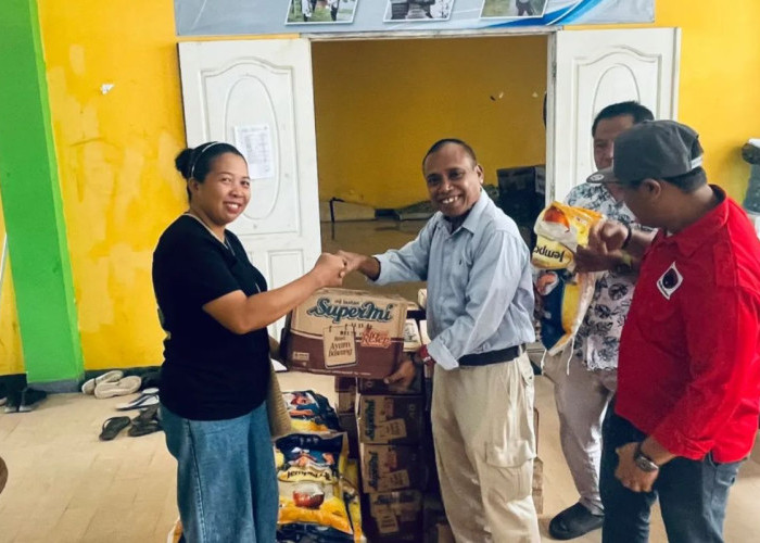 DPRP Papua Selatan Akan Bahas Penanganan Banjir Mappi Usai Kunjungi Posko Darurat