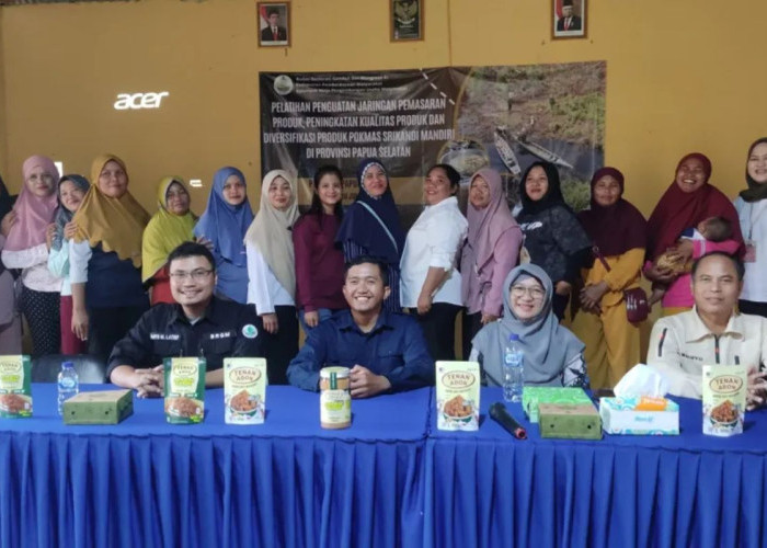 BRGM Berdayakan Kelompok Srikandi Mandiri untuk Tingkatkan Ekonomi Perempuan Papua Selatan