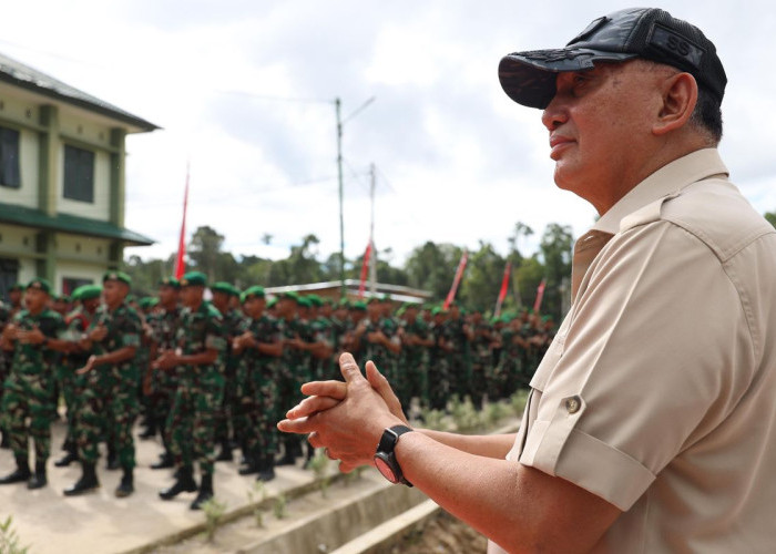 Menhan Sjafrie Sjamsoeddin Tinjau BTP 803/KYK: Langkah Nyata Perkuat Pertahanan di Papua Selatan