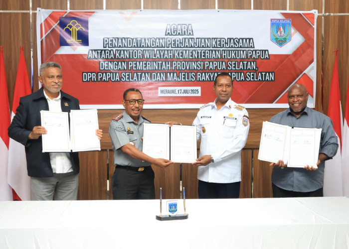 Pemprov Papua Selatan Percepat Pembuatan Regulasi Lewat Kerja Sama Strategis