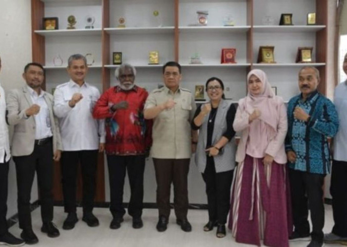 Dorong Pembangunan Desa Papua Selatan, Wamendes Ariza Patria Terima Audiensi Wagub Paskalis Imadawa