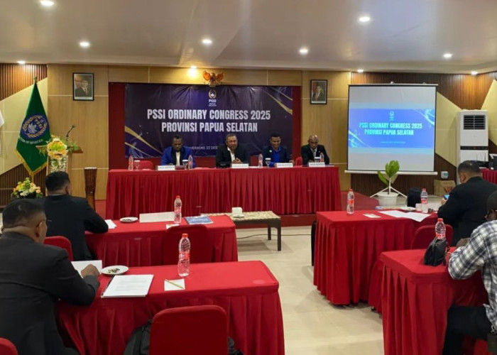 Lewat Kongres 2025, Asprov PSSI Papua Selatan Benahi Struktur Organisasi