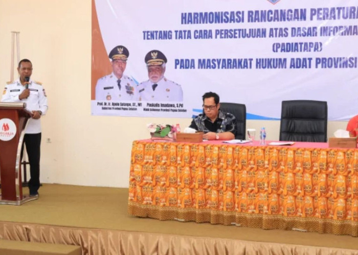 Gubernur Apolo Safanpo Tekankan Detail Mekanisme Padiatapa demi Lindungi Hak Masyarakat Adat