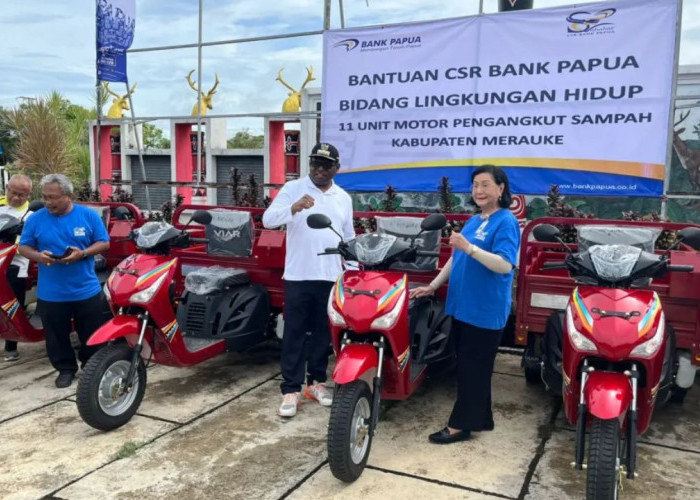 Lewat Sahabat Bersih, Bank Papua Dukung Lingkungan Bersih di Bumi Animha