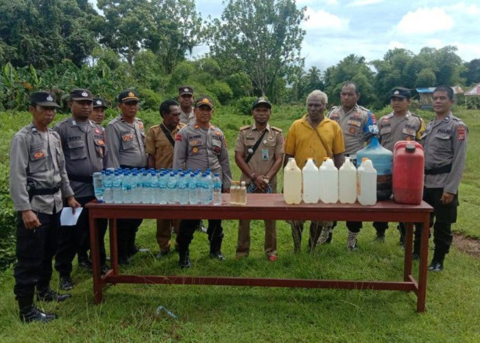 Razia Sopi di Kampung Mandekman, Polisi Hentikan Produksi Miras Tradisional