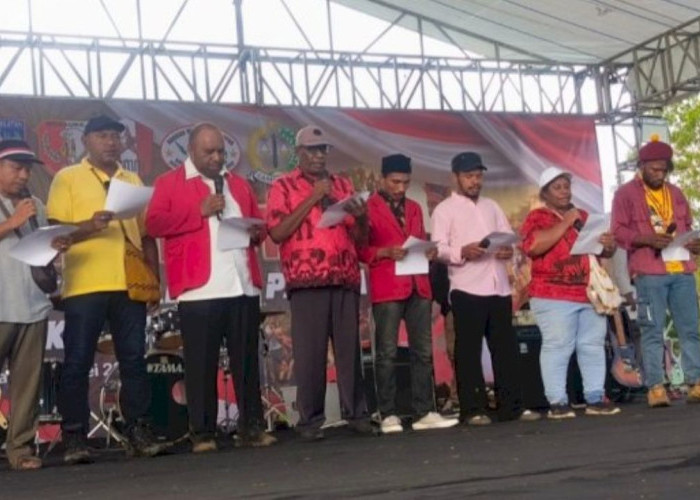 Lautan Merah Putih di Merauke: Ribuan Pemuda Papua Selatan Bersatu dalam Pawai Akbar Harmoni