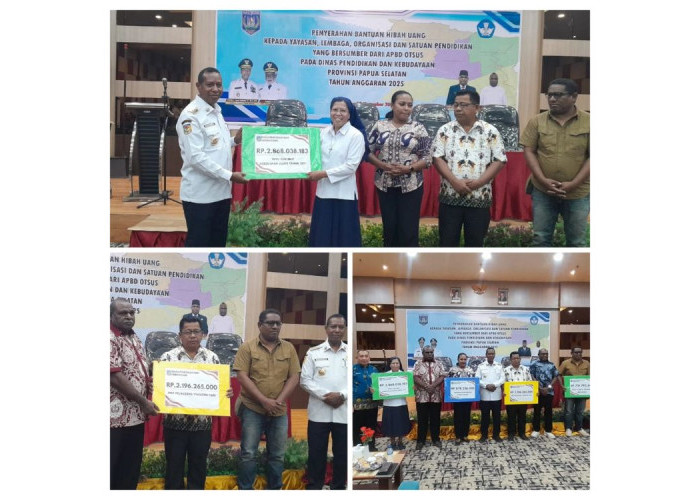 Dana Hibah Otsus 2025 Disalurkan: Gubernur Papua Selatan Tekankan Transparansi