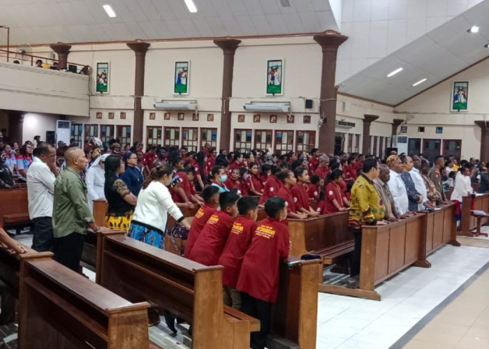 Harmoni Iman dan Keamanan Warnai Penutupan Pesparani Katolik di Merauke