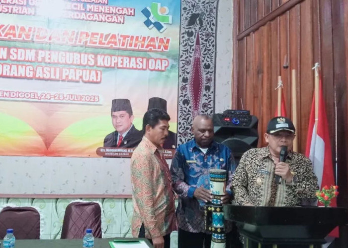 Pemprov Papua Selatan dan Pemda Boven Digoel Gelar Pelatihan SDM untuk Pengurus Koperasi