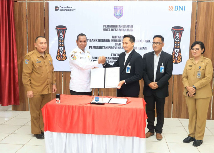 Pemprov Papua Selatan dan BNI Teken MoU Perkuat Layanan Publik Digital