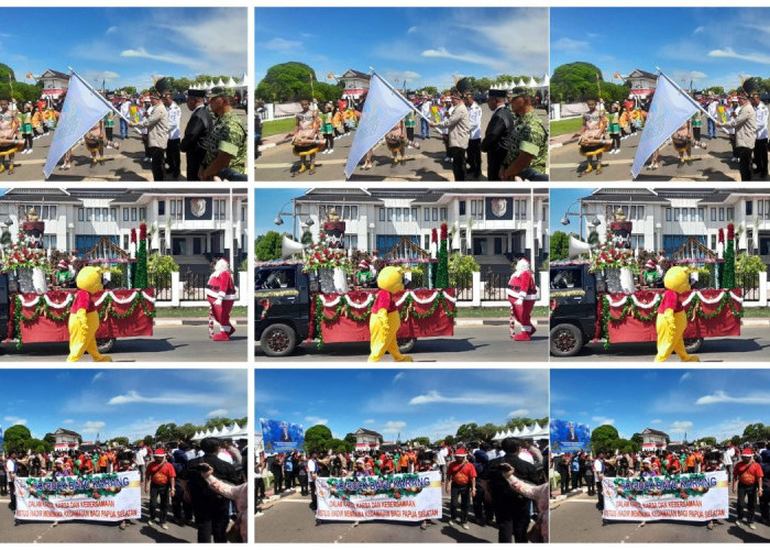 Parade Natal Papua Selatan 2025: Pawai Budaya dan Kerukunan Warnai Pembukaan Bulan Natal