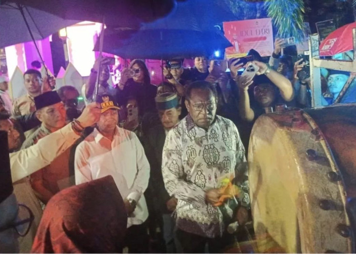 Gema Takbir di Ujung Timur: Kemeriahan Konvoi Ratusan Kendaraan Hiasi Malam Kota Merauke