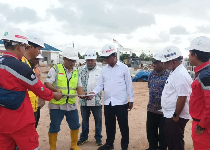 Forkopimda Papua Selatan Tinjau Progres Pembangunan Ibu Kota Baru di KTM Salor