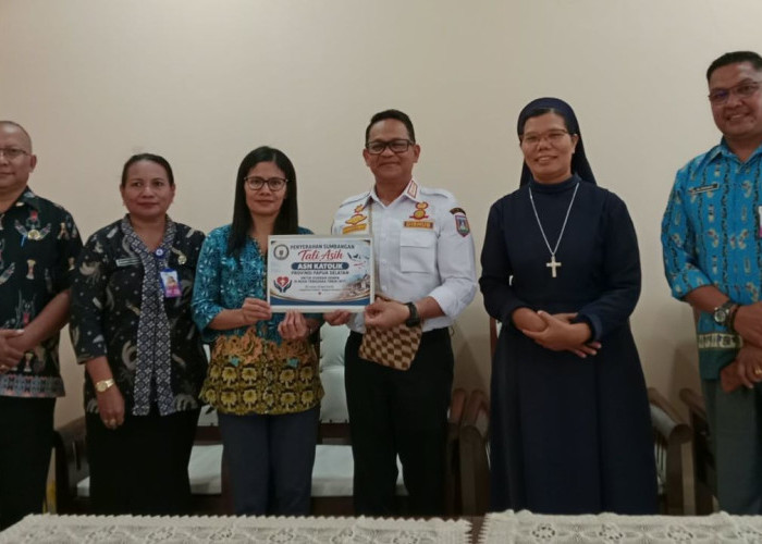 Wujud Nyata Kepedulian, ASN Katolik Papua Selatan Salurkan Bantuan Rp22,3 Juta untuk Bencana NTT