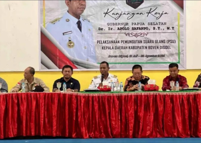 PSU Pilkada Boven Digoel: Pemprov Papua Selatan Matangkan Persiapan Jelang 6 Agustus