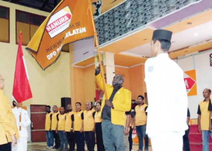 Nakhoda Baru DPD Hanura Papua Selatan Resmi Dilantik, Targetkan Kejayaan di Pemilu 2029