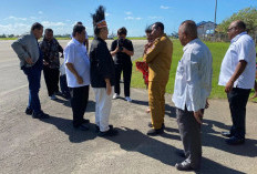 Dirjen Otda Akmal Malik Tiba di Merauke, Diterima Langsung oleh Gubernur Papua Selatan