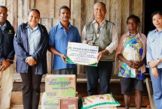 Wujud Kepedulian Paskah, TSE Group Salurkan Ratusan Paket Sembako di Boven Digoel dan Merauke