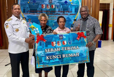 Wujudkan Hunian Layak: Pemprov Papua Selatan Serahkan Kunci Rumah Tipe 45 untuk Warga OAP