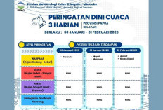WASPADA ANGIN KENCANG DI PAPUA SELATAN! BMKG Mopah Rilis Peringatan Dini 3 Hari ke Depan