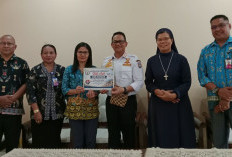 Wujud Nyata Kepedulian, ASN Katolik Papua Selatan Salurkan Bantuan Rp22,3 Juta untuk Bencana NTT