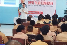 Tanamkan Jiwa Nasionalisme: Rudy Tirtayana Bawa Sosialisasi Empat Pilar ke SMP YPK Merauke