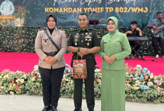 Tongkat Komando Yonif TP 802/WMJ Resmi Beralih, Regenerasi Kepemimpinan Berjalan Lancar